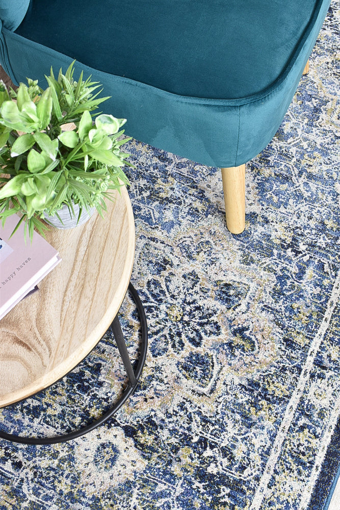 Contemporary Cove Runner - Turkish-inspired hallway runner rug from Treasures of Turkey