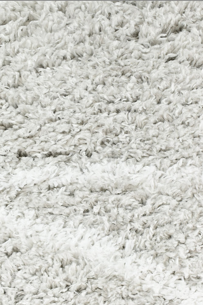 Cobi Light Grey Rug - Turkish-inspired shaggy rug from Treasures of Turkey