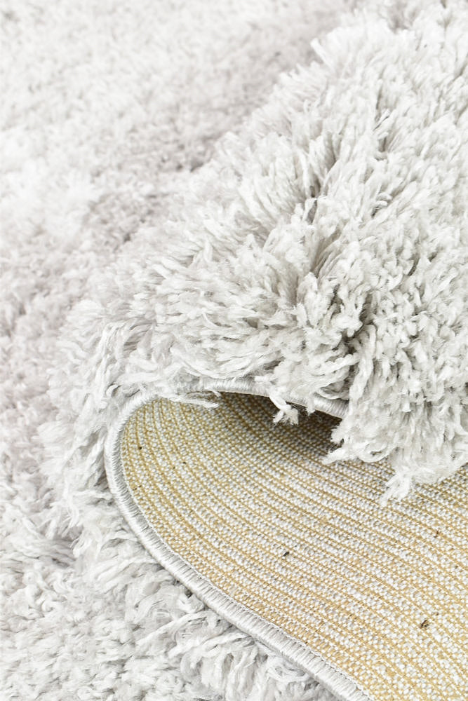 Cobi Light Grey Rug - Turkish-inspired shaggy rug from Treasures of Turkey