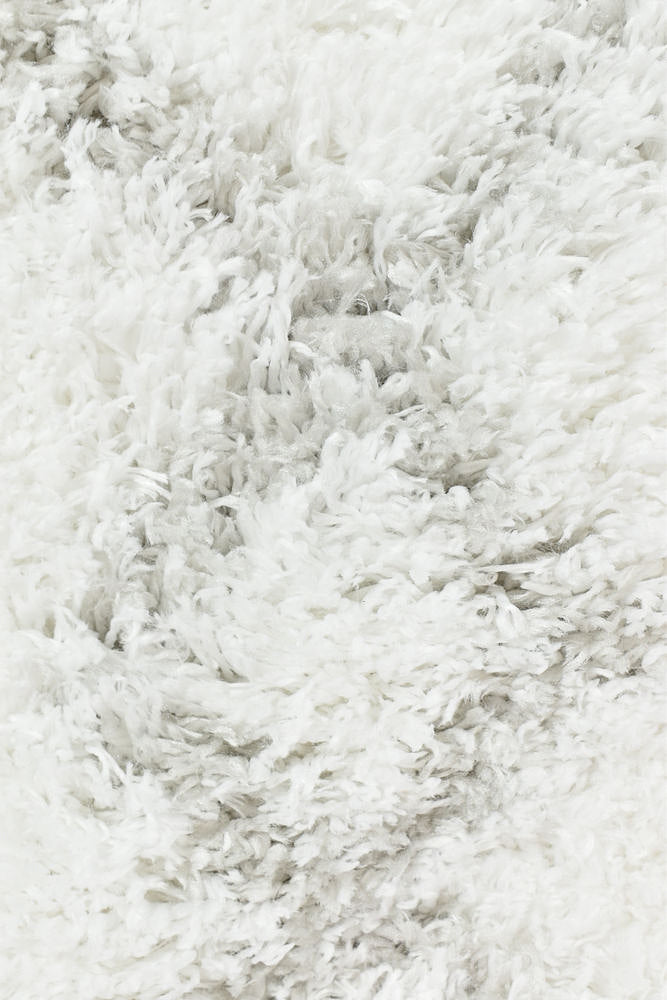 Cobi White Rug - Turkish-inspired shaggy rug from Treasures of Turkey