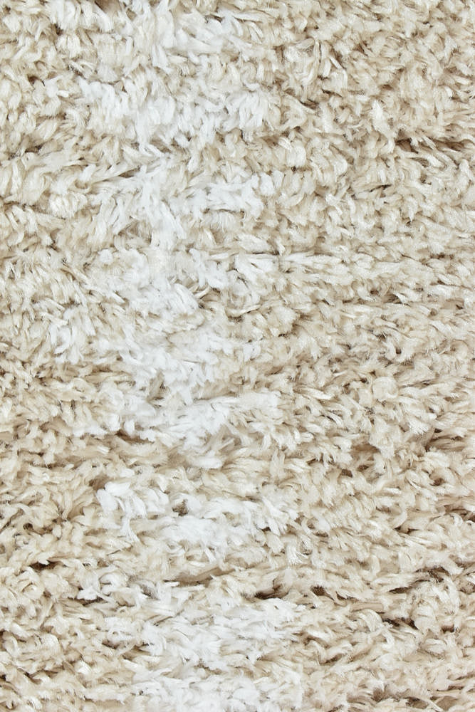 Cobi Beige Rug - Turkish-inspired shaggy rug from Treasures of Turkey