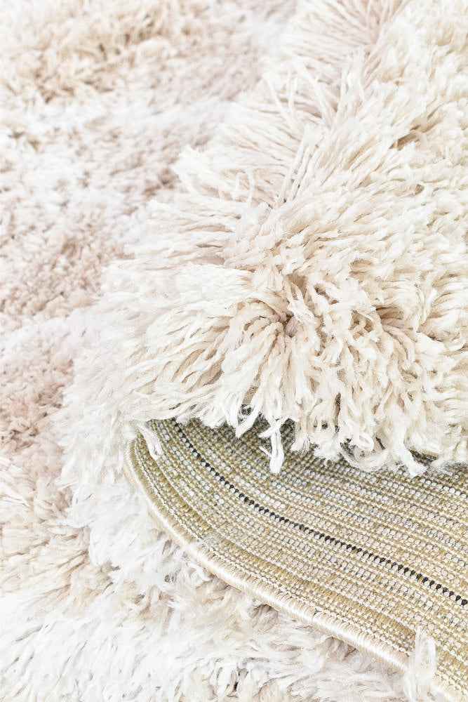 Cobi Beige Rug - Turkish-inspired shaggy rug from Treasures of Turkey