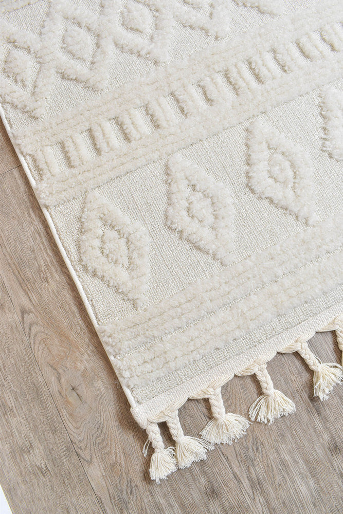August Cream Modern Hallway Runner Rug – Treasures of Turkey Australia