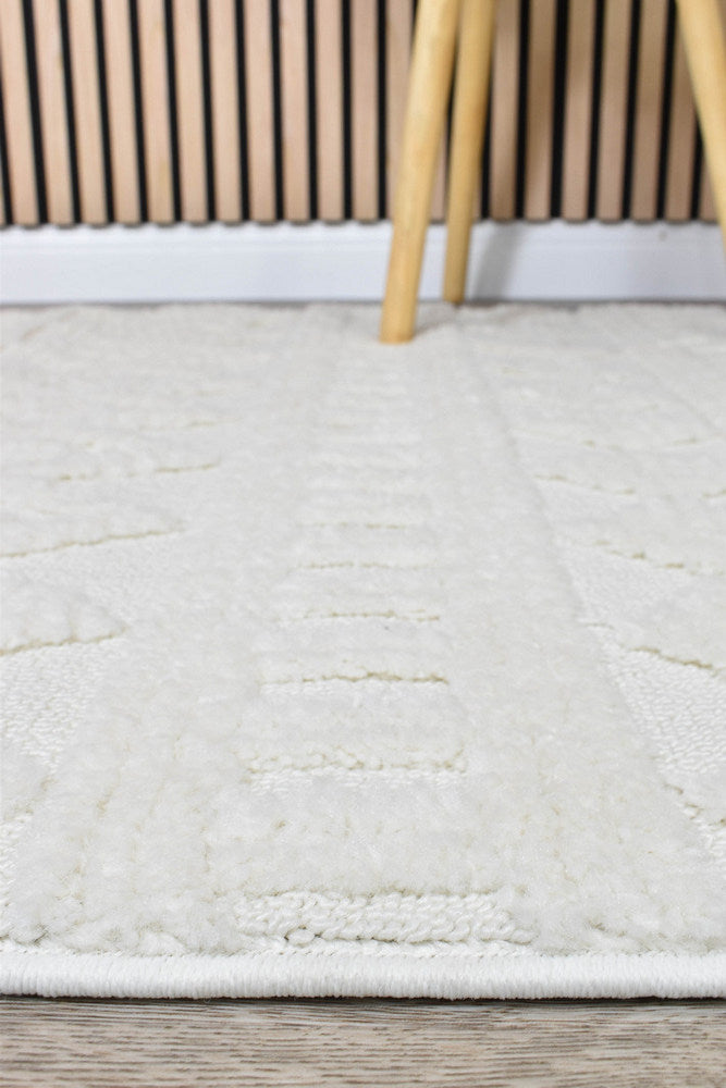 August Cream Modern Hallway Runner Rug – Treasures of Turkey Australia