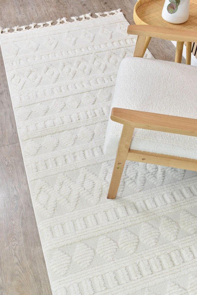 August Cream Modern Hallway Runner Rug – Treasures of Turkey Australia