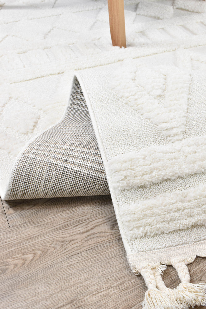 August Cream Modern Patterned Rug – Treasures of Turkey Australia