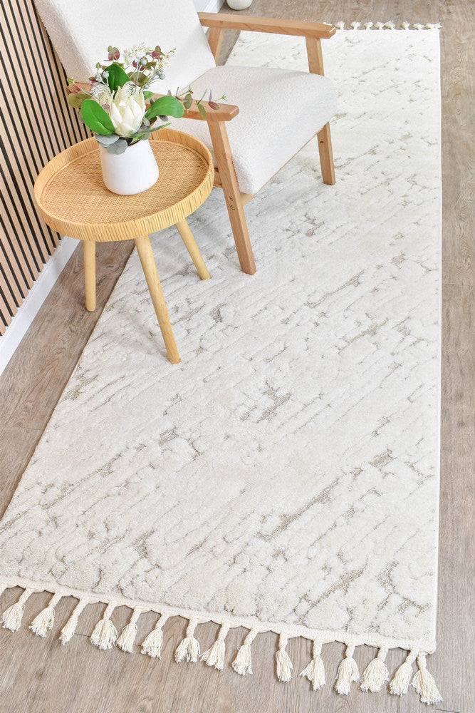 August Cream Luxe Carved Hallway Runner Rug – Treasures of Turkey Australia