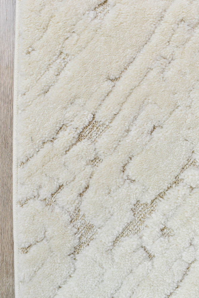 August Cream Plush Carved Modern Rug – Treasures of Turkey Australia