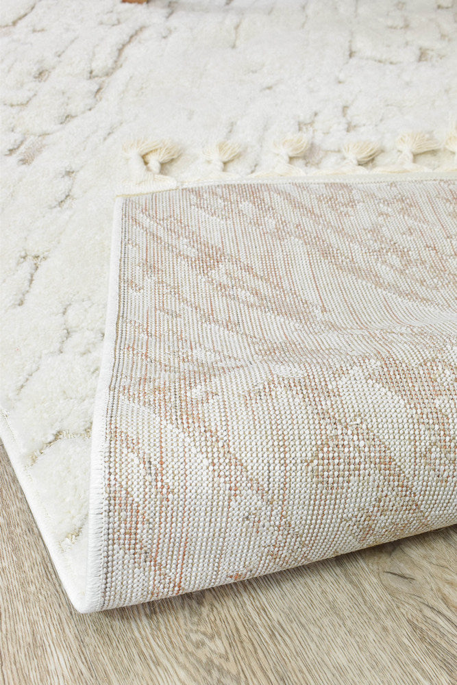August Cream Luxe Carved Hallway Runner Rug – Treasures of Turkey Australia