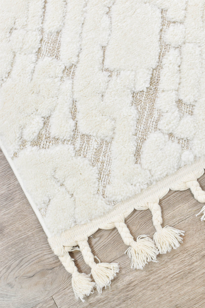 August Cream Plush Carved Modern Rug – Treasures of Turkey Australia