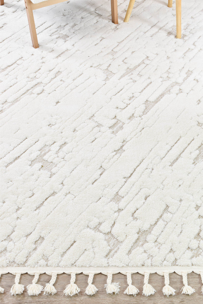August Cream Plush Carved Modern Rug – Treasures of Turkey Australia