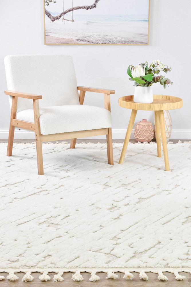 August Cream Plush Carved Modern Rug – Treasures of Turkey Australia