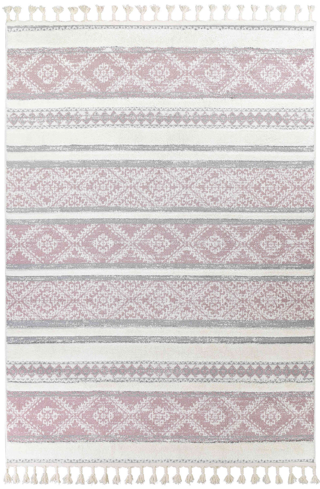 August Pink Rug - Turkish-inspired modern rug from Treasures of Turkey