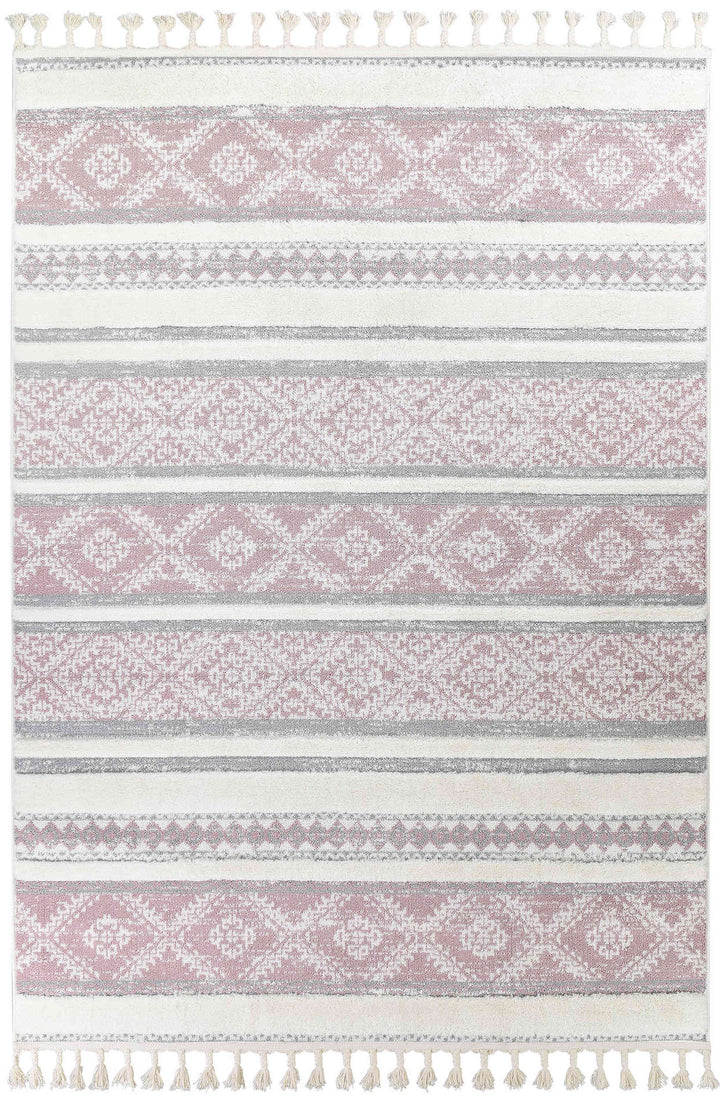 August Pink Rug - Turkish-inspired modern rug from Treasures of Turkey