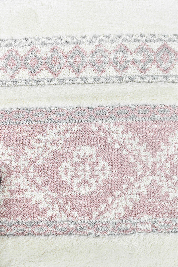August Pink Rug - Turkish-inspired modern rug from Treasures of Turkey