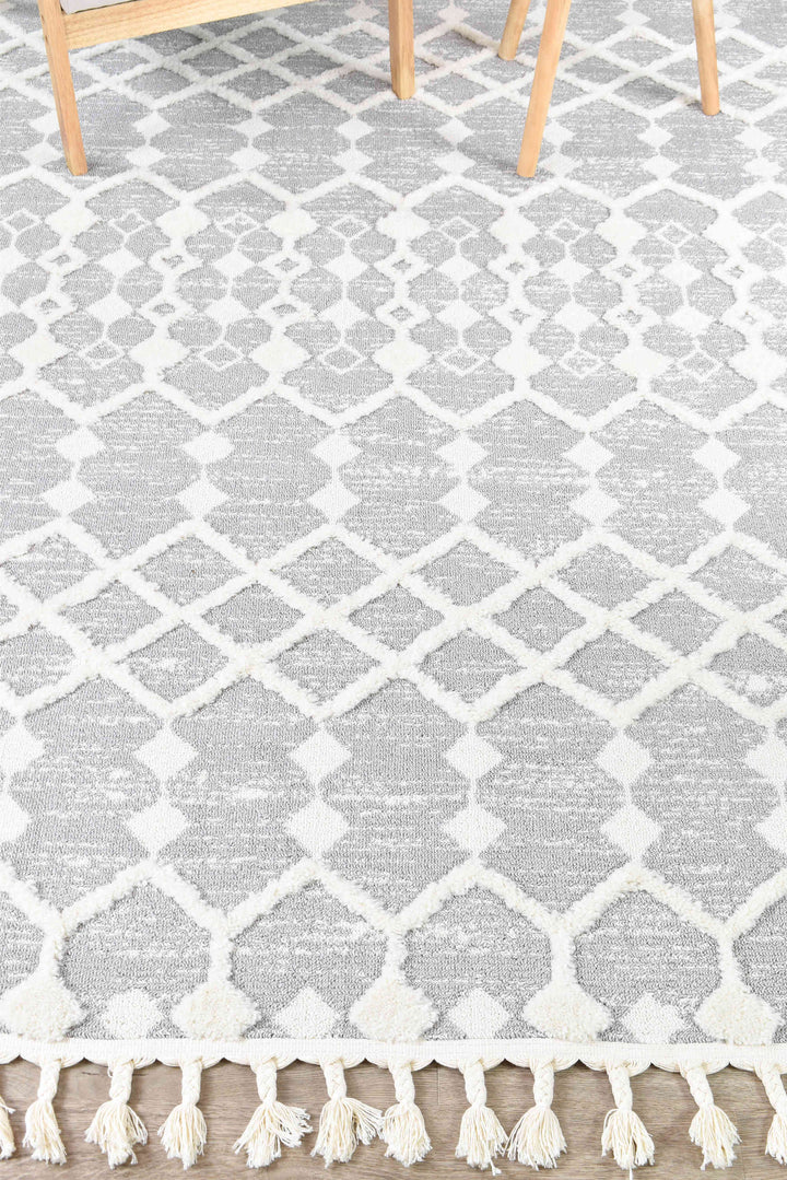 August Grey Rug - Turkish-inspired modern rug from Treasures of Turkey