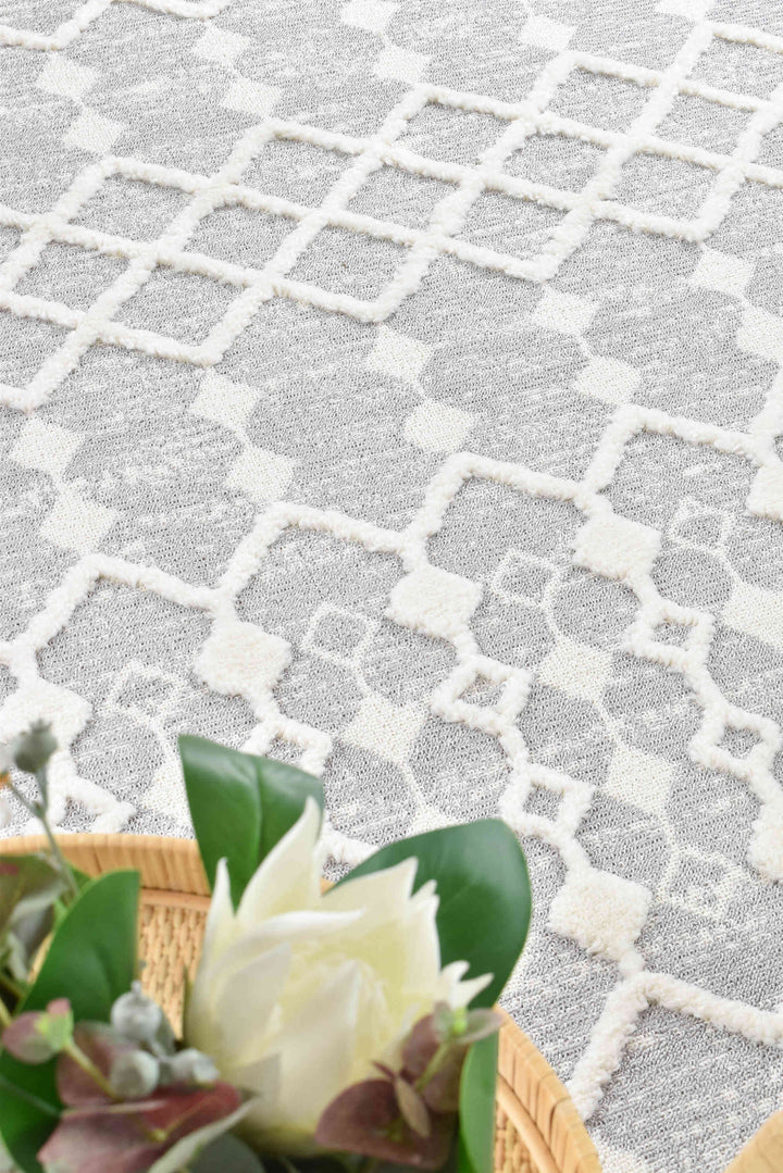 August Grey Rug - Turkish-inspired modern rug from Treasures of Turkey