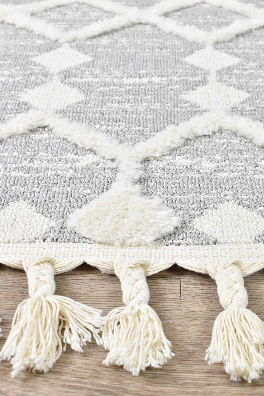 August Grey Rug - Turkish-inspired modern rug from Treasures of Turkey