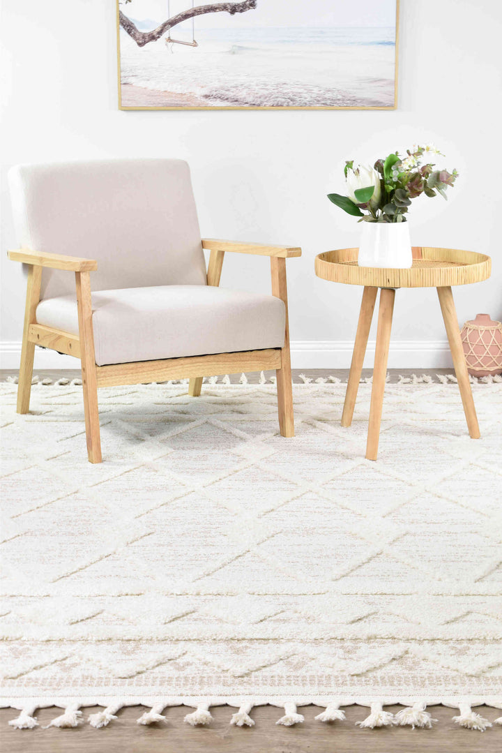 August Natural Rug - Turkish-inspired modern rug from Treasures of Turkey