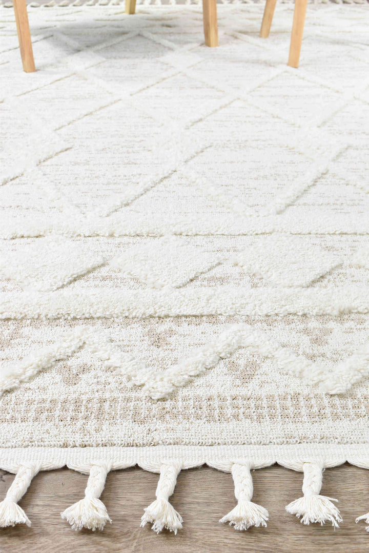August Natural Rug - Turkish-inspired modern rug from Treasures of Turkey