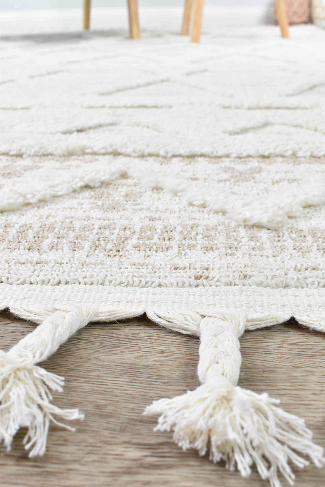 August Natural Rug - Turkish-inspired modern rug from Treasures of Turkey