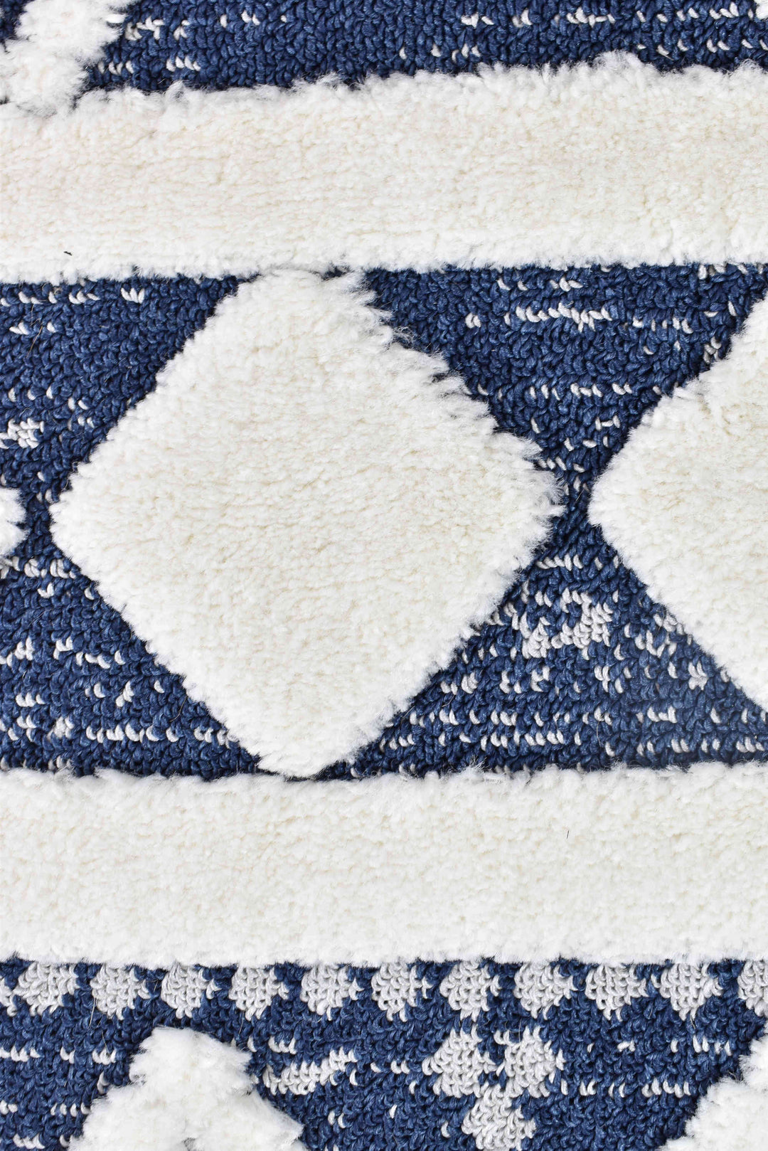 August Navy Rug - Turkish-inspired modern rug from Treasures of Turkey