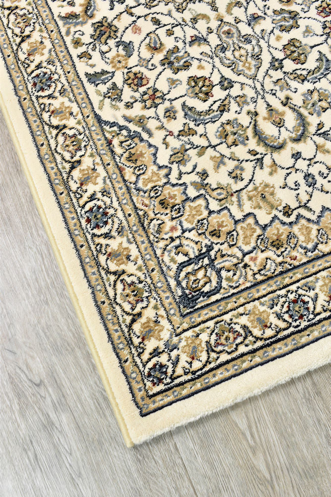 Decora Beige Rug - Turkish-inspired traditional rug from Treasures of Turkey
