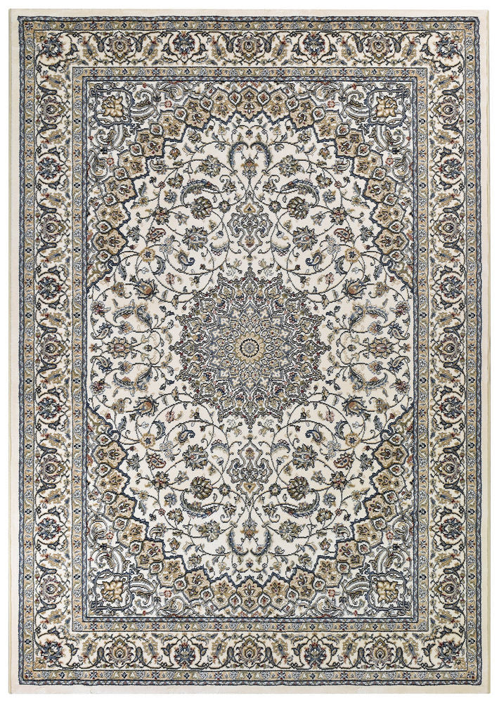 Decora Beige Rug - Turkish-inspired traditional rug from Treasures of Turkey