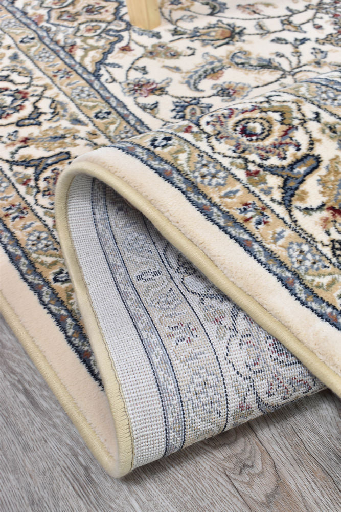 Decora Beige Rug - Turkish-inspired traditional rug from Treasures of Turkey
