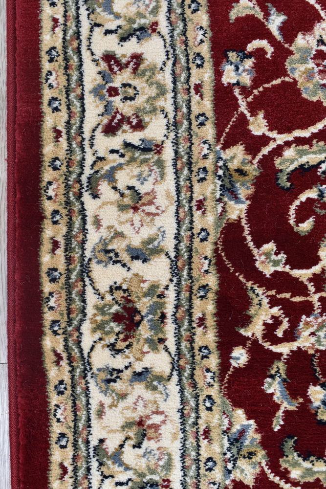 Decora Red Rug - Turkish-inspired traditional rug from Treasures of Turkey