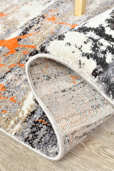 Millard 696 Beige Orange Rug