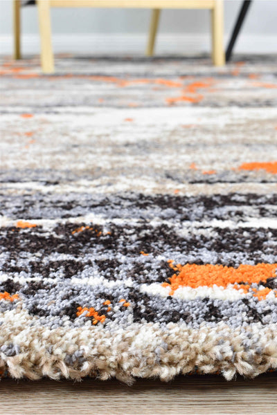 Millard 696 Beige Orange Rug