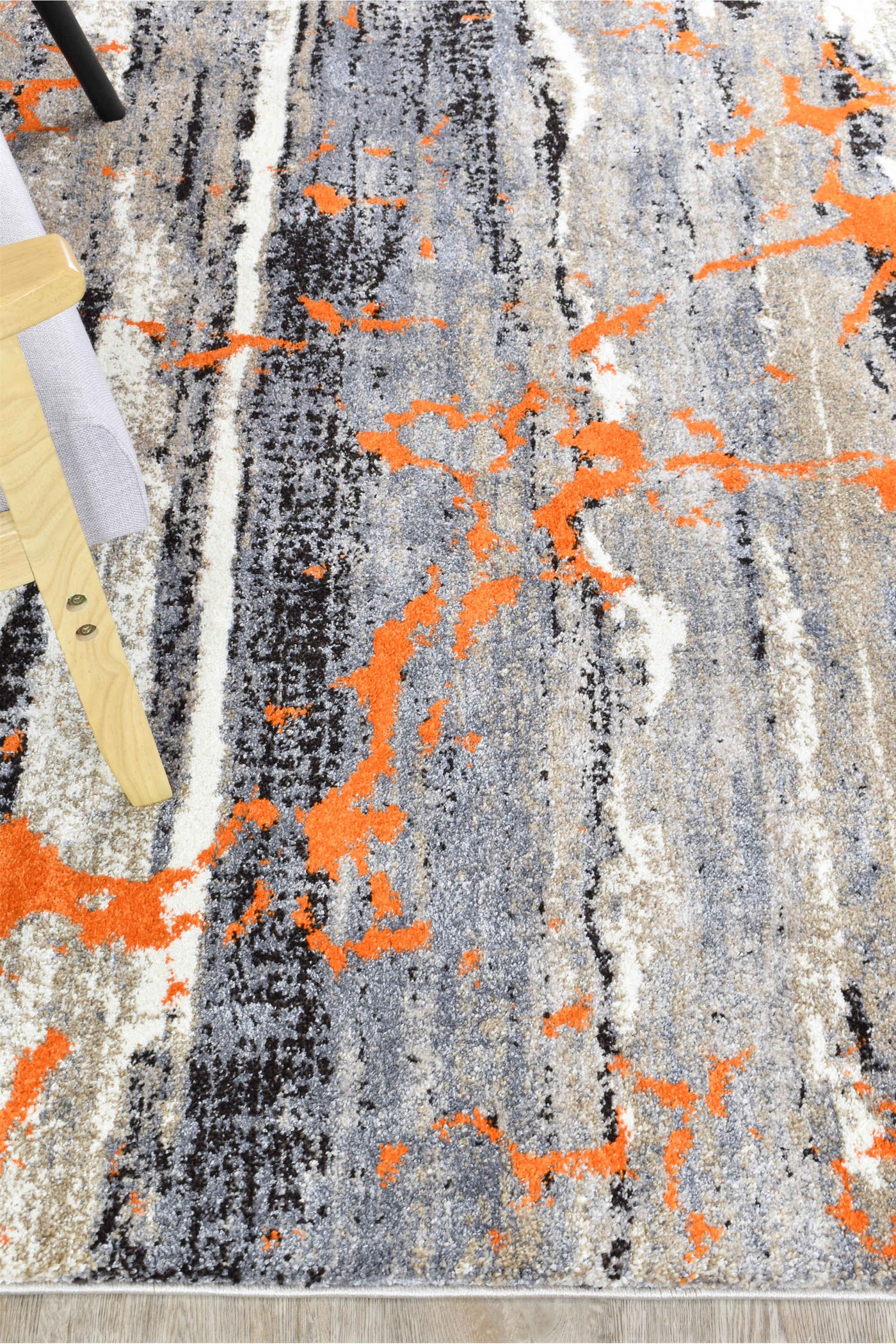 Millard 696 Beige Orange Rug
