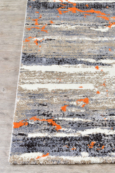 Millard 696 Beige Orange Rug