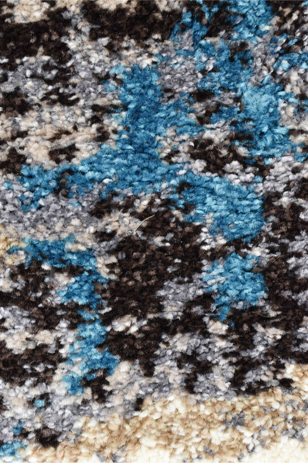 Millard Beige Turquoise Rug - Turkish-inspired modern rug from Treasures of Turkey
