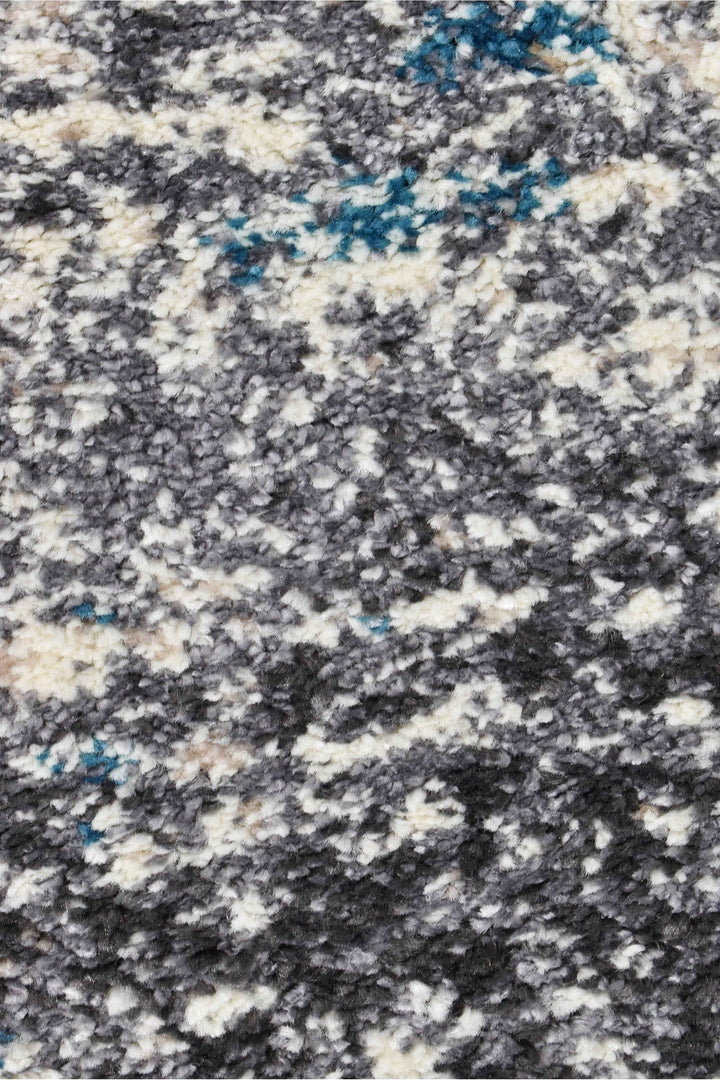 Millard Beige Turquoise Rug - Turkish-inspired modern rug from Treasures of Turkey