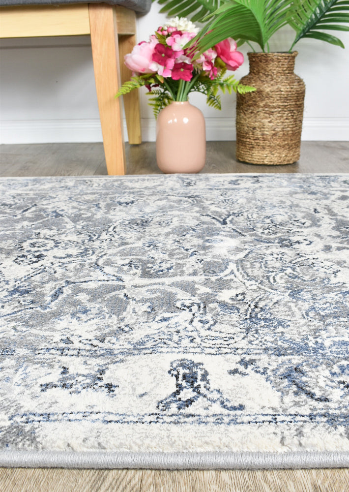 Contemporary Cove Runner - Turkish-inspired hallway runner rug from Treasures of Turkey