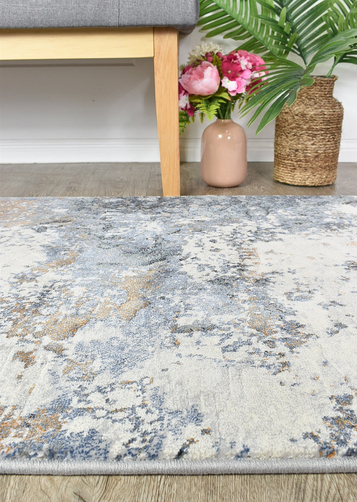 Contemporary Cove Runner - Turkish-inspired hallway runner rug from Treasures of Turkey