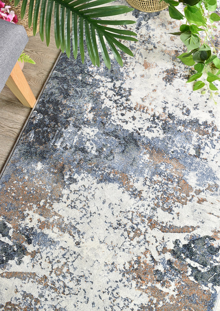 Contemporary Cove Runner - Turkish-inspired hallway runner rug from Treasures of Turkey