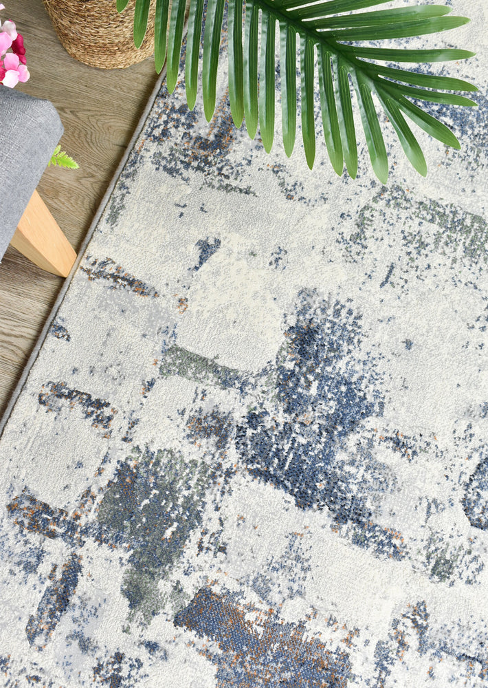 Contemporary Cove Runner - Turkish-inspired hallway runner rug from Treasures of Turkey