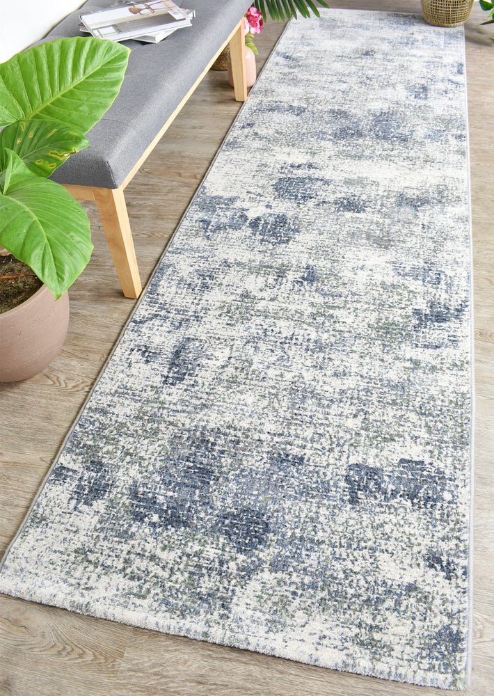 Contemporary Cove Runner - Turkish-inspired hallway runner rug from Treasures of Turkey