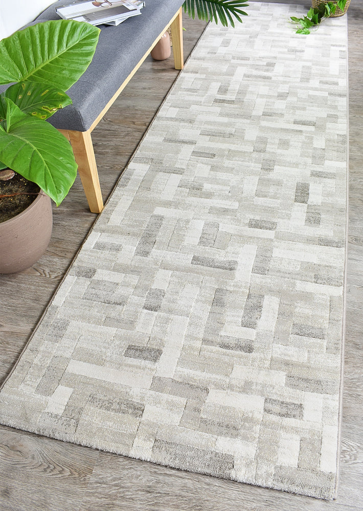Contemporary Cove Runner - Turkish-inspired hallway runner rug from Treasures of Turkey