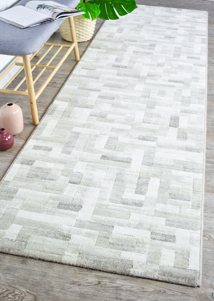 Contemporary Cove Runner - Turkish-inspired hallway runner rug from Treasures of Turkey