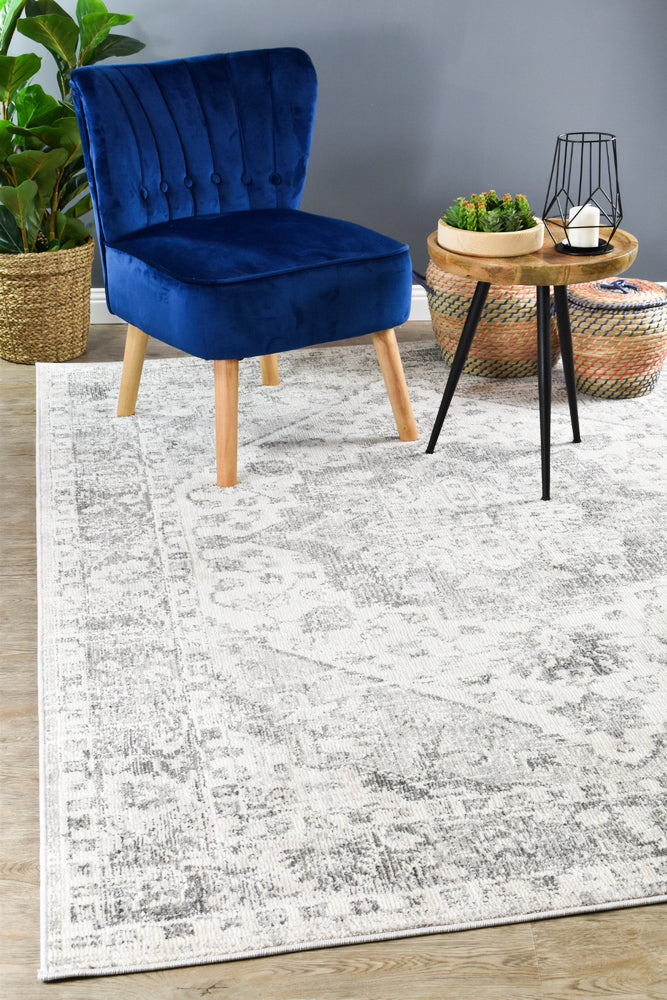 Medina Grey Rug - Turkish-inspired modern rug from Treasures of Turkey