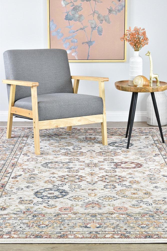 Medina Cream Rug - Turkish-inspired modern rug from Treasures of Turkey