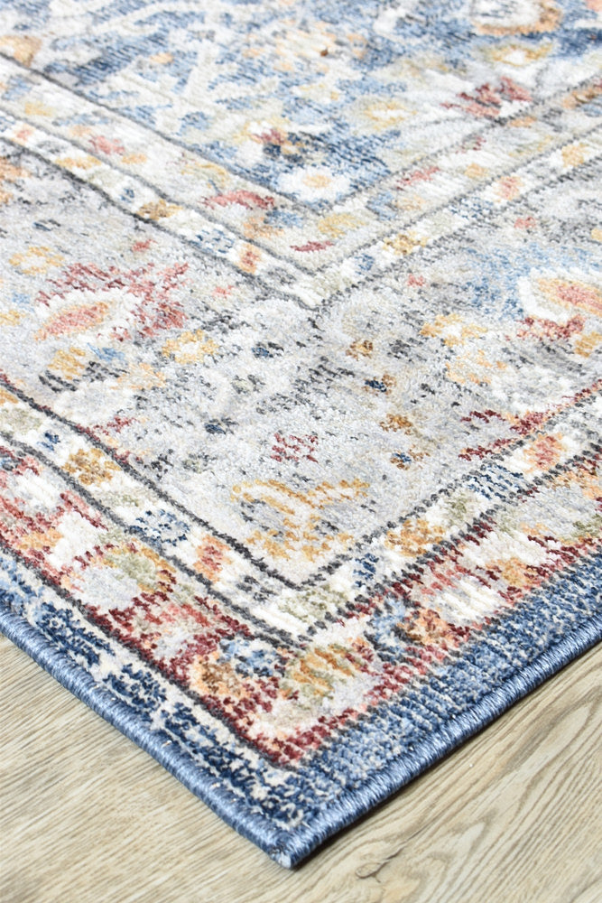 Medina Dark Blue Rug - Turkish-inspired modern rug from Treasures of Turkey