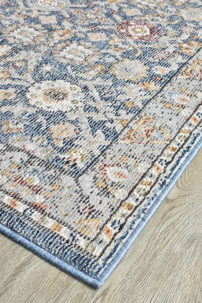 Medina Dark Blue Rug - Turkish-inspired modern rug from Treasures of Turkey