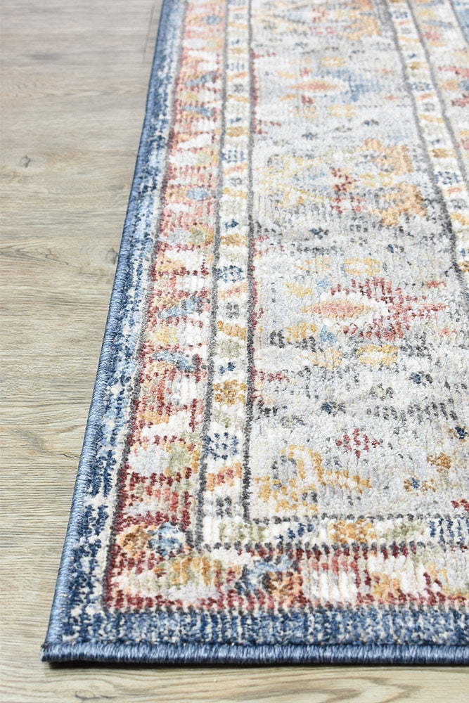 Medina Dark Blue Rug - Turkish-inspired modern rug from Treasures of Turkey