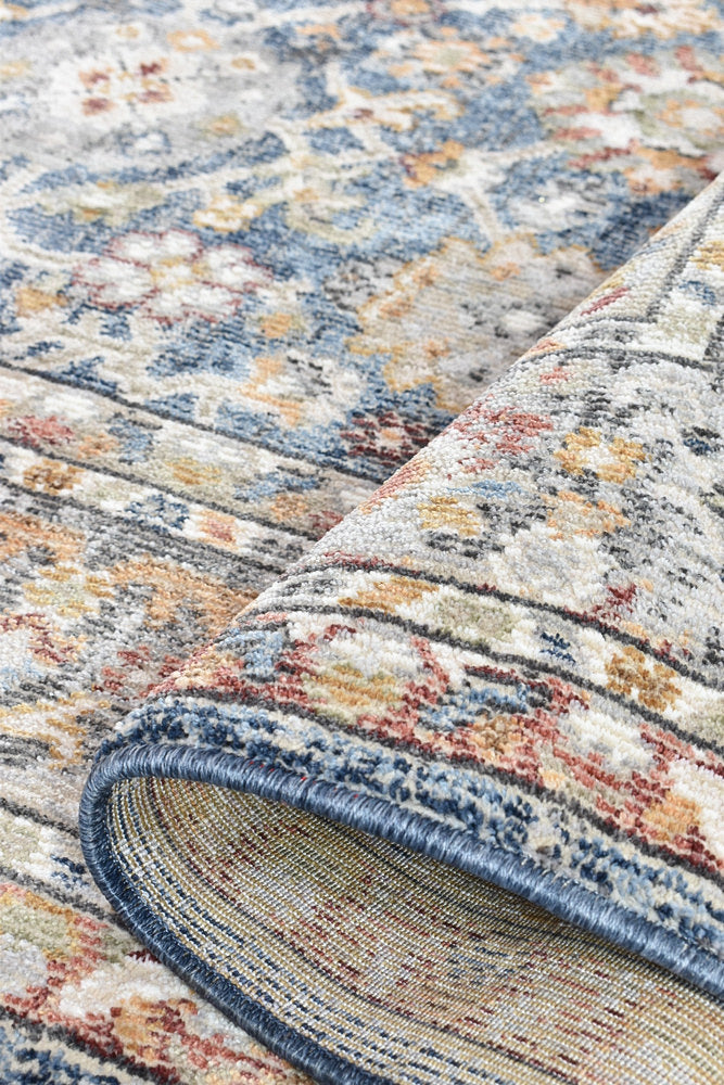 Medina Dark Blue Rug - Turkish-inspired modern rug from Treasures of Turkey