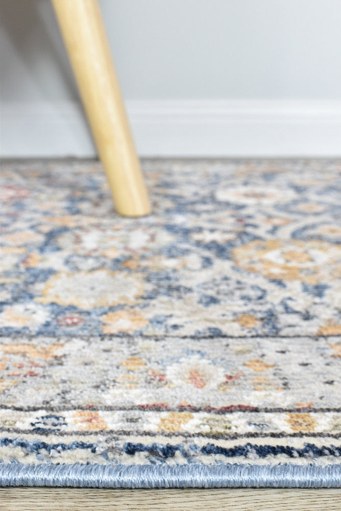 Medina Dark Blue Rug - Turkish-inspired modern rug from Treasures of Turkey